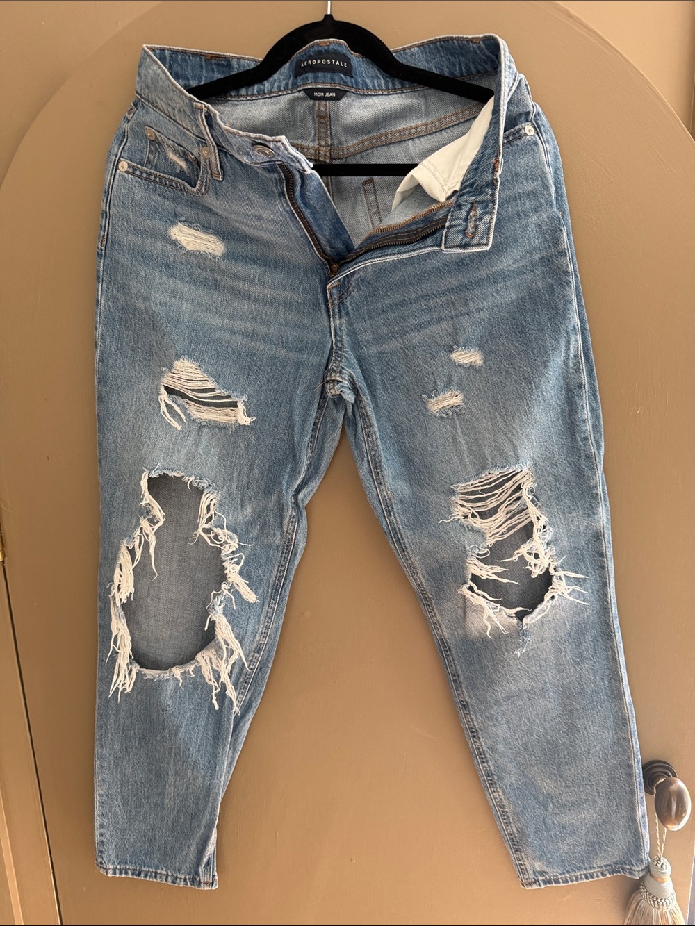 Aeropostale Light Blue Mom Jeans
